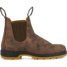 Blundstone Chelsea Boot - Rustic Brown/Mustard