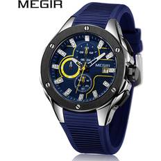 Megir Men Sport Watch Waterproof Quartz