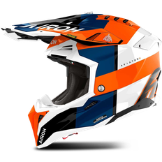 Airoh Crosshjelm Aviator 3 - Monarch Oransje