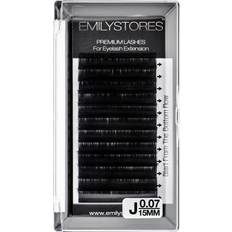 Emilystores Lash Extensions J Curl Length - Natural