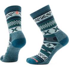 Lana merino Calcetines Smartwool Everyday Cabin Games Crew Socks - Blau