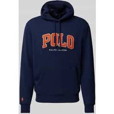 Polo Ralph Lauren Orange Jumpers Polo Ralph Lauren Logo Hoodie - Blue