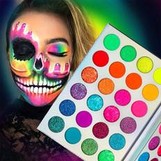 Afflano Neon Makeup Palette Eyeshadow - Glow in the Dark
