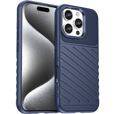 Apple iPhone 16 Pro Max Mobildeksler Hurtel Thunder Case Silikondeksel til iPhone 16 Pro Max