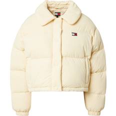 Tommy Hilfiger Down Puffer Jacket - Custard Cream