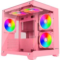 Apevia Prism Micro-ATX Gaming PC Cube Case