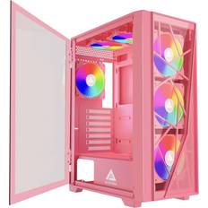 Apevia Aurora Mid Tower Gaming PC Case