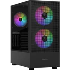 0 Computer Cases Gamdias E-ATX Mid Tower Gaming Case