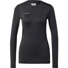 Polyester Chemises Hummel Shirt - schwarz / weiß - L