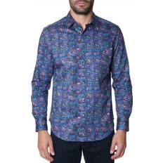 Robert Graham Skull Paisley Bandana Print Button-Up Shirt - Multi