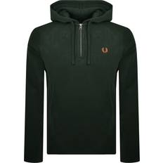 Fred Perry Suéteres Fred Perry Hooded Smock - Black