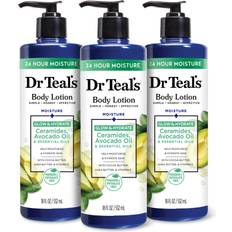 Dr Teal's Body Lotion Glow & Hydrate Ceramides 18 fl oz Pack of 3