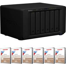 Synology NAS Servers Synology DiskStation DS1621+ 6-Bay NAS Enclosure