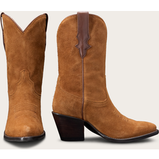 Tecovas Cassie Boots 5 Shaft - Honey/Deerskin Roughout