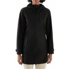 Woolrich Kläder Woolrich Lättvikts Parka i Stretchpolyester - Black