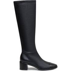 Tory Burch Cap-Toe Knee-High Boot - Perfect Black