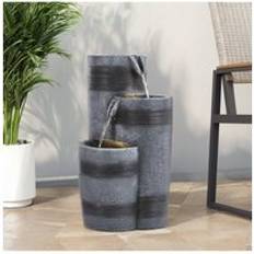 Rockery Decor Lighted Water Fountain