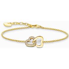 Thomas Sabo Intertwined Hearts Bracelet - Silver
