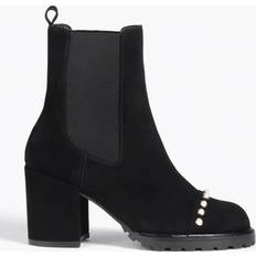 Stuart Weitzman AllPearls 80 Chelsea Boot - Black