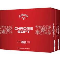 Callaway 2024 Chrome Soft Golf Ball Holiday Pack 2 Dozen