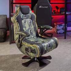 X-Rocker Gaming Chairs on sale X-Rocker Covert Ops 2.1 Bluetooth Pedestal Gaming Chair Multi One Size