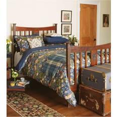 230.0 cm Fundas nórdicas Morris & Co Strawberry Thief Duvet Cover Blue (220x230cm)