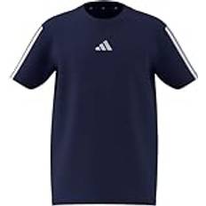 Adidas Blåa T-shirts adidas Barn Essentials 3 Stripes T-shirt - Dark Blue/White