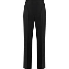 Gucci Ropa Gucci Women's Wool Cropped Trousers - Black