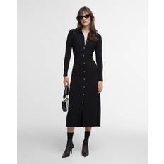 Barbour Women Dresses Barbour Della Knitted Midi Dress - Black
