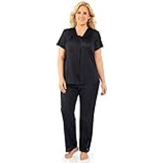 Exquisite Form Dam Pyjamas Set - Midnight Black