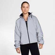 Löpning - Silver Jackor Nike Therma-FIT Reflective Jacket - Black/Reflective Silver
