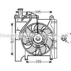 Prasco Radiator Fan TO7553