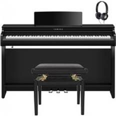 Yamaha Stage- & Digitalpianon Yamaha CLP 825 Digitalpiano Polerad Ebenholts