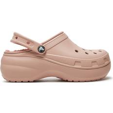 Crocs Klassiska Tofflor Med Foder Och Platå