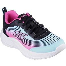 Synthetic Running Shoes Skechers Microspec Advance Pink Blue Trainers - Pink/Blue