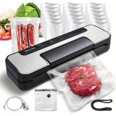 Vacuum Sealers Temu 80kpa Food Vacuum Sealer Machine 12mm