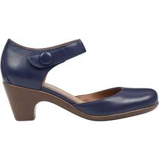 Shoes Easy Spirit Clarice Wedge Heels - Navy