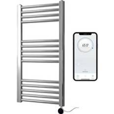 Heated Towel Rails Manissa Electric Smart Heated Towel Rail 400mm W x 800mm H Chrome