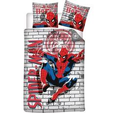 Aymax Spiderman Policotton Duvet Cover Bed 90 cm Påslakan (200x)
