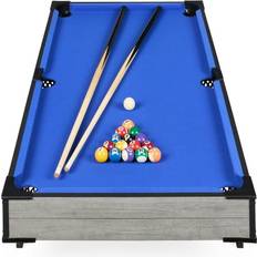 Best Choice Products 40in Tabletop Billiard Table Set