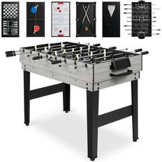 Best Choice Products 2x4ft 10-in-1 Combo Game Table Set