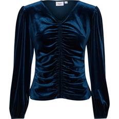 Titanium Tops Saint Tropez Hebasz Blouse - Titan