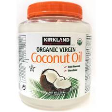 Organic coconut oil Kirkland Signature Organic Virgin Coconut Oil for Cooking