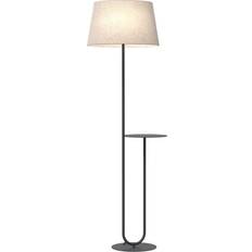 Belysning Hotel Hotel Svart Beige Golvlampa