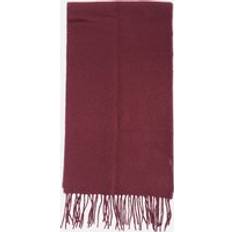 Red Scarfs Barbour Lambswool Scarf - Burgundy