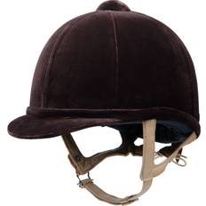 Brown Riding Helmets Charles Owen Fian Helmet - Brown