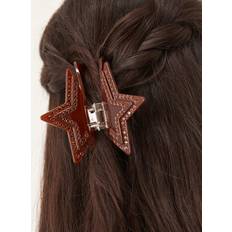 Sui Ava Stacy Star Big Hair Claw Brown