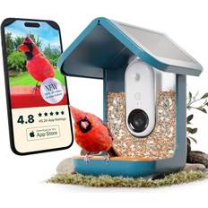 Bird Feeder 2.0 Blue Fuglefoderhus 5MP