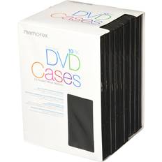 Optical Storage Memorex Standard DVD Cases 10 Pack
