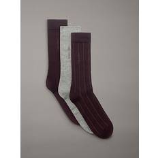 Calvin Klein Lila Strumpor Calvin Klein Crew Socks Gift Set - Purple